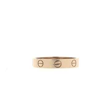 Cartier Love Wedding Band Ring 18K White Gold