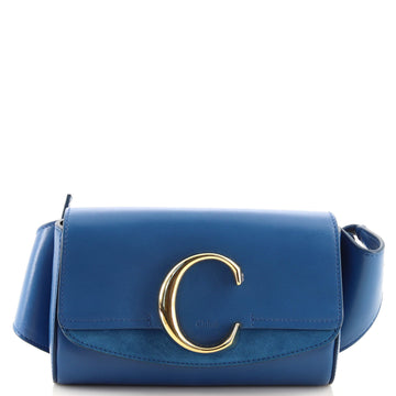 Chloe C Belt Bag Leather with Suede