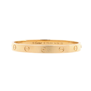Cartier Love Bracelet 18K Yellow Gold