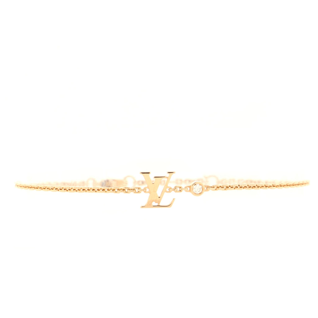 Idylle Blossom Monogram Bracelet For Woman Mans Chain Bracelet Diamond  Yellow Gold Sliver Rose Gold Bracelet High Quality Never WeddingLetter Logo  V Accessories From Dundun365, $10.48
