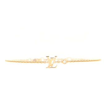 Louis Vuitton Idylle Blossom LV Bracelet 18K Rose Gold with Diamond Rose  gold 1540427