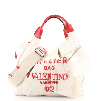Valentino Garavani Atelier 02 Tote Canvas Large