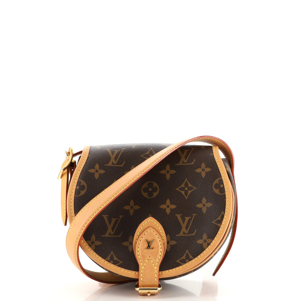 Louis Vuitton Tambourin NM Handbag Monogram Canvas Brown 2319481