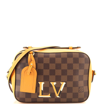 Louis Vuitton Santa Monica Crossbody Bag Damier