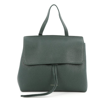 Mansur Gavriel Lady Bag Leather Mini Green