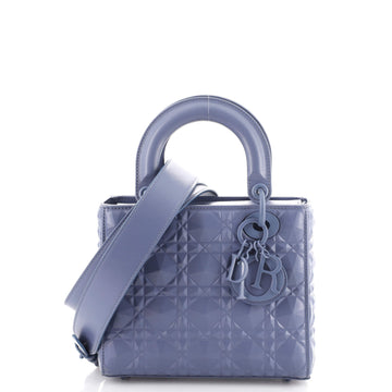 Christian Dior My ABCDior Lady Dior Bag Diamond Motif Cannage Calfskin Small