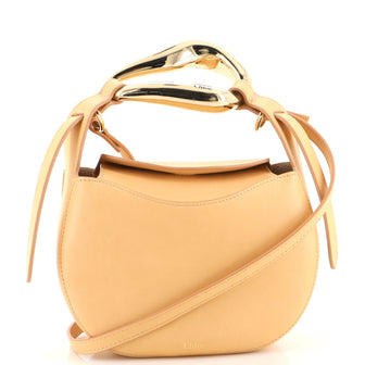 Chloe Kiss Purse Bag Leather Small