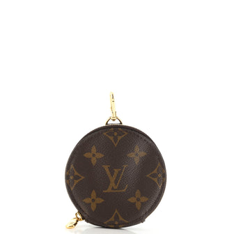Louis Vuitton Multi Pochette Accessoires Round Coin Purse Monogram Canvas