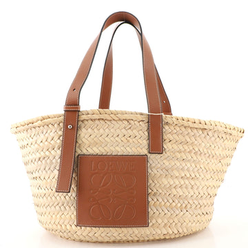 Loewe Basket Tote Raffia Medium