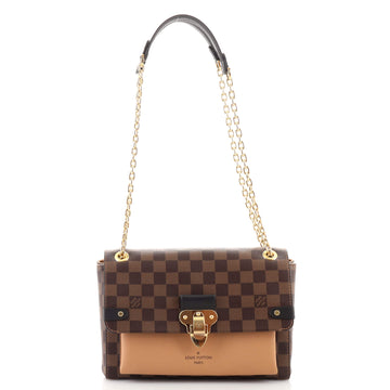 Louis Vuitton Vavin Handbag Damier with Leather PM