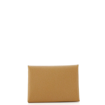 Hermes Calvi Duo Card Holder Chevre Mysore