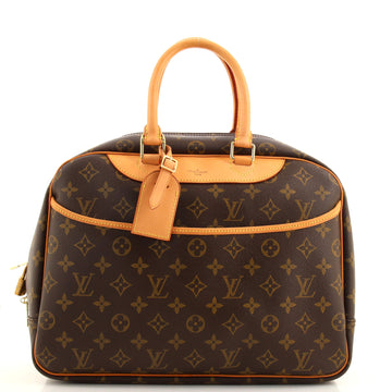 Louis Vuitton Deauville Handbag Monogram Canvas