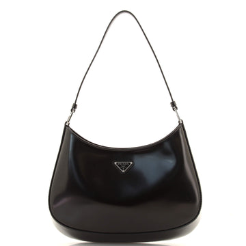 Prada Cleo Shoulder Bag Spazzolato Leather Medium