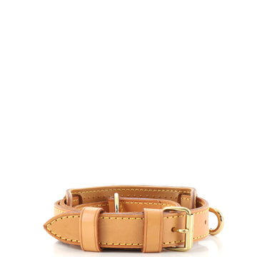 Louis Vuitton Keepall Shoulder Strap Vachetta Leather 25mm