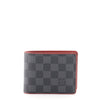 N64434 - LV Black Plaid Damier Graphite Multiple Leather Wallet