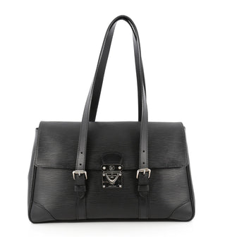Louis Vuitton Segur Handbag Epi Leather MM Black 1782201