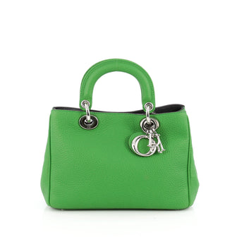 Christian Dior Diorissimo Tote Pebbled Leather Mini 1782404