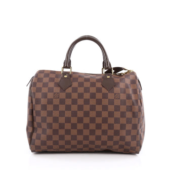 Louis Vuitton Speedy Handbag Damier 30 Brown