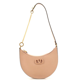 Valentino VLogo Hobo Leather Mini