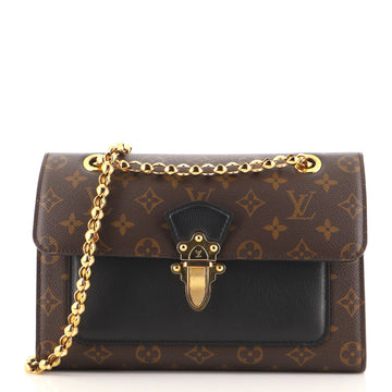 Louis Vuitton Victoire Handbag Monogram Canvas and Leather