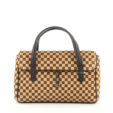 Louis Vuitton Lionne Handbag Damier Sauvage Brown 1783210