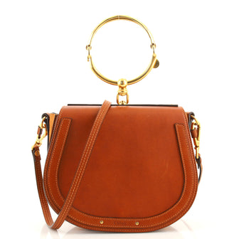 Chloe Nile Crossbody Bag Leather Medium