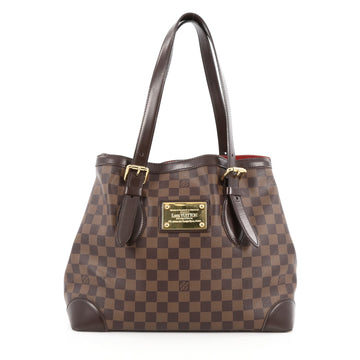 Louis Vuitton Hampstead Handbag Damier MM Brown
