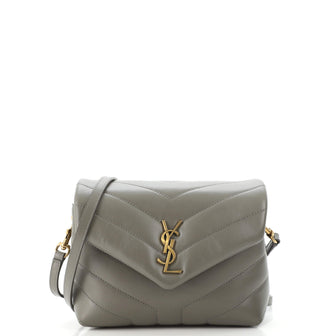 Saint Laurent LouLou Shoulder Bag Matelasse Chevron Leather Toy