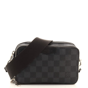 Louis Vuitton Alpha Wearable Wallet Damier Graphite