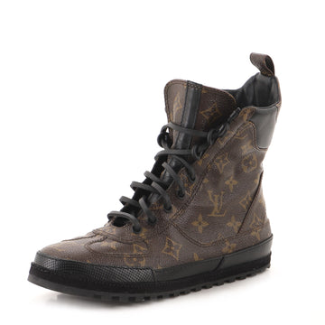 Louis Vuitton Women's Eldorado Desert Boots Monogram Canvas and Leather