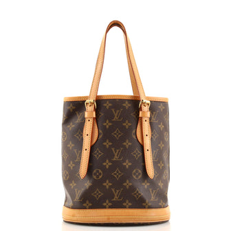 Louis Vuitton Petit Bucket Bag Monogram Canvas