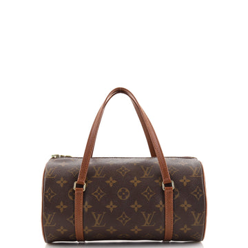 Louis Vuitton Papillon Handbag Monogram Canvas 26