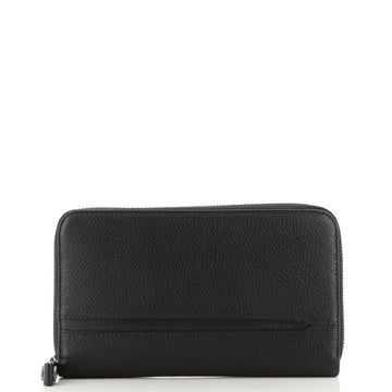 Bvlgari Serpenti Scaglie Man Zip Around Wallet Leather