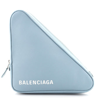 Balenciaga Triangle Pouch Leather Medium