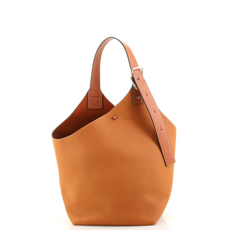 Loewe Belted Balloon Bucket Shoulder Bag Leather