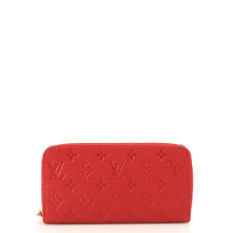 Louis Vuitton Zippy Wallet Monogram Empreinte Leather