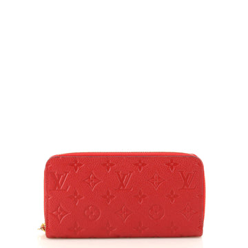 Louis Vuitton Zippy Wallet Monogram Empreinte Leather