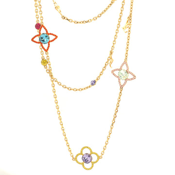 Louis Vuitton Eye Candy Necklace Swarovski Crystals and Metal Crystals and Metal