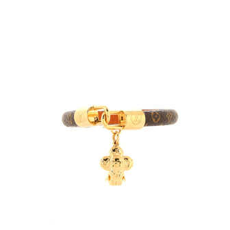 Louis Vuitton Vivienne Bracelet Monogram Canvas with Metal