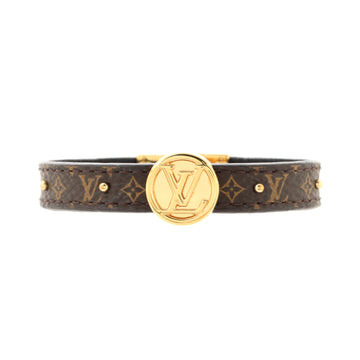 Louis Vuitton LV Circle Reversible Bracelet Monogram Canvas and Leather