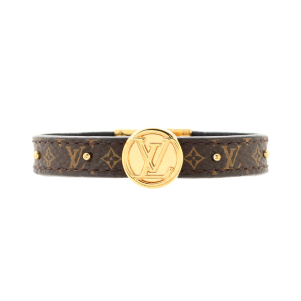 Louis Vuitton® LV Circle Reversible Bracelet Monogram Red. Size 17