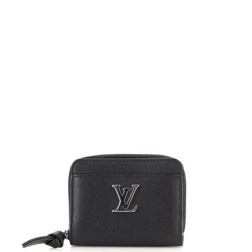 Louis Vuitton Lockme Zippy Coin Purse Leather