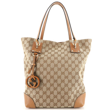Gucci Charm Tote GG Canvas Medium