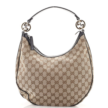 Gucci Twins Hobo GG Canvas Medium
