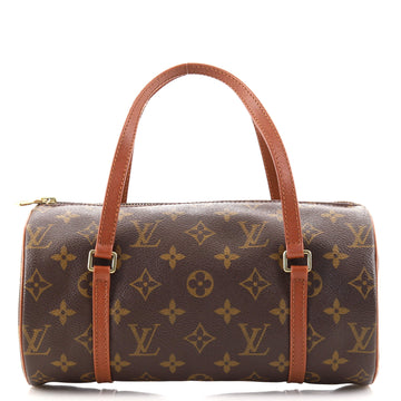 Louis Vuitton Papillon Handbag Monogram Canvas 26