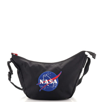 Balenciaga Space Sling Shoulder Bag Nylon Small