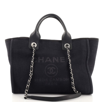Chanel Deauville NM Tote Mixed Fibers Small