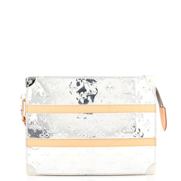 Louis Vuitton Trunk Pouch Monogram Mirror Coated Canvas
