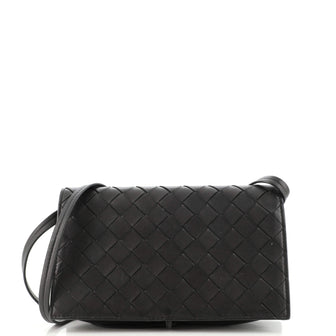 Bottega Veneta Knot Flap Crossbody Intrecciato Nappa Small