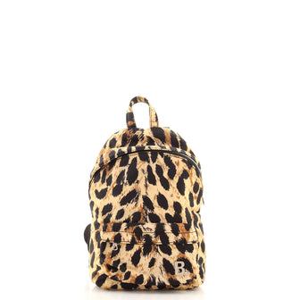 Balenciaga Soft Backpack Printed Nylon XXS